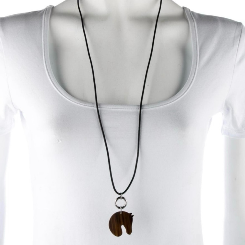 Hermès Cord & Horn Horse
Pendant Necklace - Picture 7 of 9